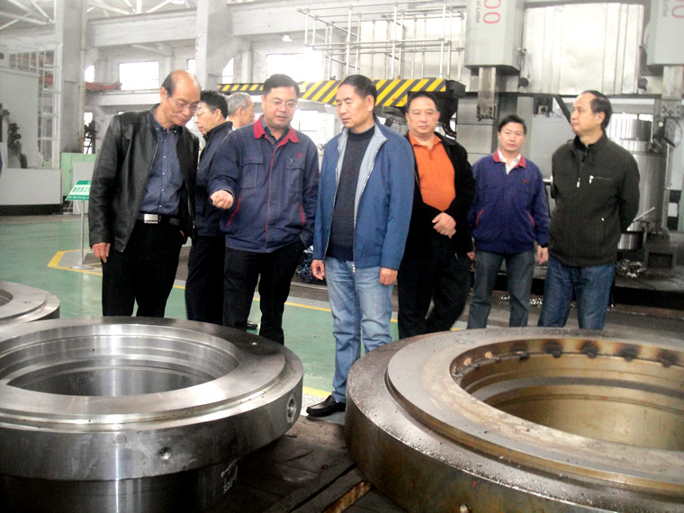 省联合会领导视察金加工车间